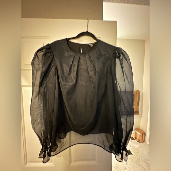 Express Tops - Express Size XL Balloon Sleeve Top
